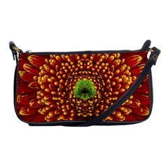 Flower Dahlia Red Petals Color Shoulder Clutch Bag by Nexatart