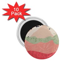 Blush Pink Landscape 1 75  Magnets (10 Pack)  by charliecreates