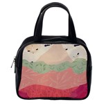 Blush pink landscape Classic Handbag (Two Sides) Back