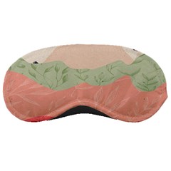 Blush Pink Landscape Sleeping Mask by charliecreates