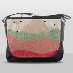 Blush Pink Landscape Messenger Bag by charliecreates