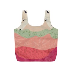 Blush Pink Landscape Full Print Recycle Bag (s) by charliecreates