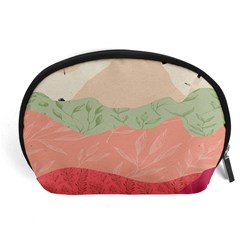 Blush Pink Landscape Accessory Pouch (large) by charliecreates