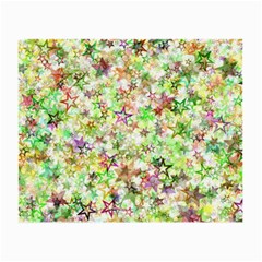 Background Christmas Star Advent Small Glasses Cloth (2 Sides) by Nexatart