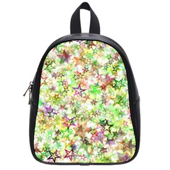 Background Christmas Star Advent School Bag (small) by Nexatart