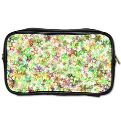 Background Christmas Star Advent Toiletries Bag (one Side) by Nexatart