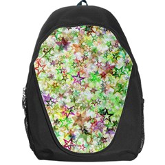 Background Christmas Star Advent Backpack Bag by Nexatart