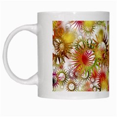 Background Christmas Star Advent White Mugs by Nexatart