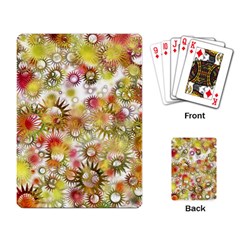 Background Christmas Star Advent Playing Cards Single Design