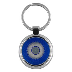 Vienna Central Cemetery Key Chain (round) by Nexatart