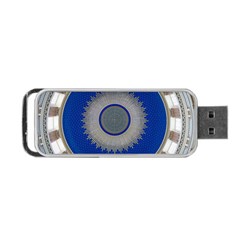 Vienna Central Cemetery Portable Usb Flash (one Side) by Nexatart