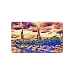 Castle Fortress Landmark Historical Magnet (name Card) by Nexatart