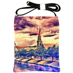 Castle Fortress Landmark Historical Shoulder Sling Bag by Nexatart