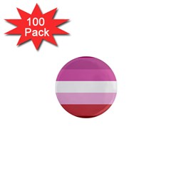 Lesbian Pride Flag 1  Mini Magnets (100 Pack)  by lgbtnation