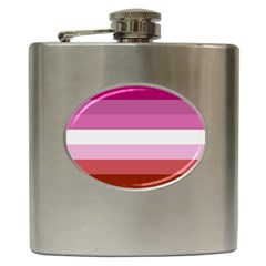 Lesbian Pride Flag Hip Flask (6 Oz) by lgbtnation