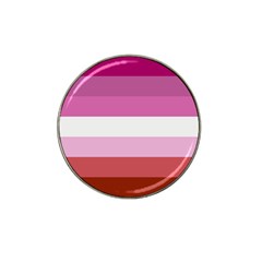 Lesbian Pride Flag Hat Clip Ball Marker