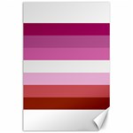 Lesbian Pride Flag Canvas 24  x 36  23.35 x34.74  Canvas - 1