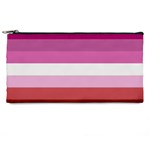 Lesbian Pride Flag Pencil Cases Front