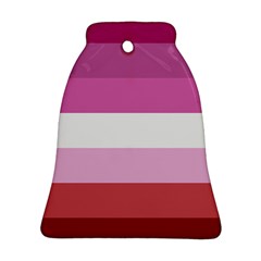 Lesbian Pride Flag Bell Ornament (two Sides)