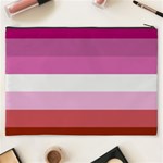 Lesbian Pride Flag Cosmetic Bag (XXXL) Back