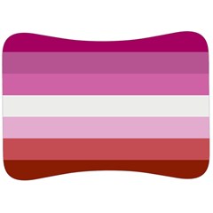 Lesbian Pride Flag Velour Seat Head Rest Cushion by lgbtnation