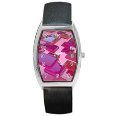 Render 3d Rendering Design Space Barrel Style Metal Watch by Pakrebo