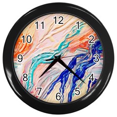 Paint Acrylic Paints Wall Clock (black) by Pakrebo