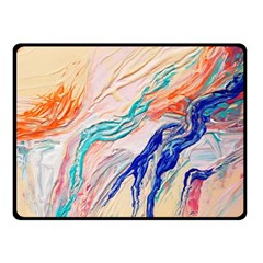 Paint Acrylic Paints Double Sided Fleece Blanket (small)  by Pakrebo