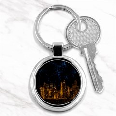 Architecture Buildings City Key Chain (round) by Pakrebo