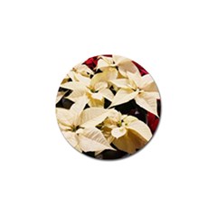 Christmas Poinsettia Decoration Golf Ball Marker by Pakrebo