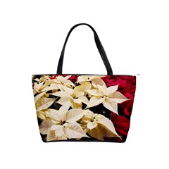 Christmas Poinsettia Decoration Classic Shoulder Handbag by Pakrebo