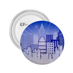 City Architecture Building Skyline 2 25  Buttons by Pakrebo