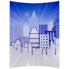 City Architecture Building Skyline Back Support Cushion by Pakrebo