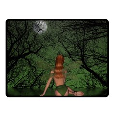 The Night Sadness Surprise Fleece Blanket (small) by Pakrebo