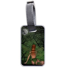 The Night Sadness Surprise Luggage Tag (two Sides) by Pakrebo