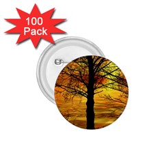 Nature Sunset Landscape Sun 1 75  Buttons (100 Pack)  by Pakrebo