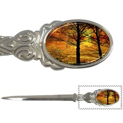 Nature Sunset Landscape Sun Letter Opener by Pakrebo