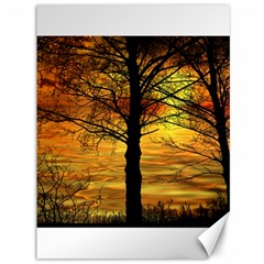 Nature Sunset Landscape Sun Canvas 36  X 48  by Pakrebo