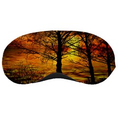 Nature Sunset Landscape Sun Sleeping Mask by Pakrebo