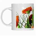 Tulip Gerbera Composites Broom White Mugs Left