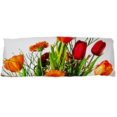 Tulip Gerbera Composites Broom Body Pillow Case Dakimakura (two Sides) by Pakrebo