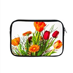 Tulip Gerbera Composites Broom Apple Macbook Pro 15  Zipper Case by Pakrebo