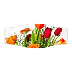 Tulip Gerbera Composites Broom Stretchable Headband by Pakrebo