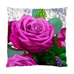 Rose Pink Purple Flower Bouquet Standard Cushion Case (Two Sides) Front