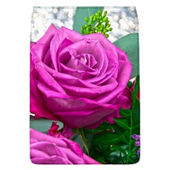 Rose Pink Purple Flower Bouquet Removable Flap Cover (l) by Pakrebo