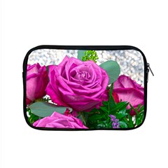 Rose Pink Purple Flower Bouquet Apple Macbook Pro 15  Zipper Case by Pakrebo