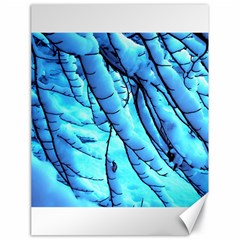 Winter Branch Tree Beech Snow Canvas 18  X 24  by Pakrebo