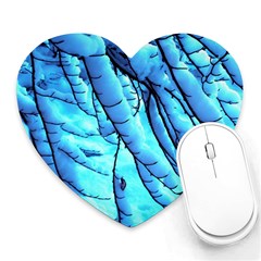 Winter Branch Tree Beech Snow Heart Mousepads by Pakrebo