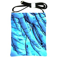 Winter Branch Tree Beech Snow Shoulder Sling Bag by Pakrebo