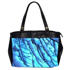 Winter Branch Tree Beech Snow Oversize Office Handbag (2 Sides) by Pakrebo